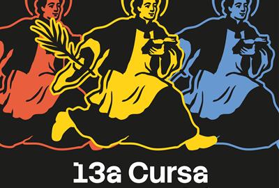 Cartell de la 13a Cursa de Sant Fèlix. Eix